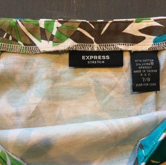 Vintage 90s Express mini skirt! Sz 7/8 - Picture 2 of 2